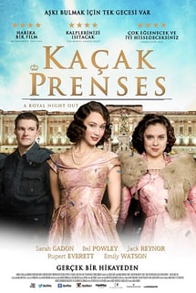 Kaçak Prenses – A Royal Night Out izle